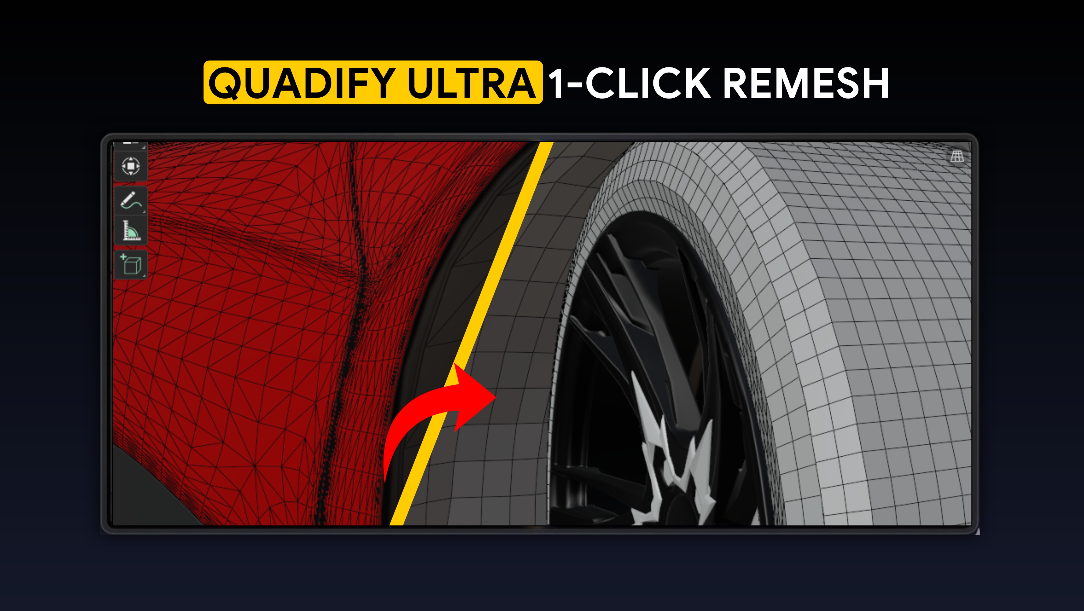 Quadify Ultra — ML-Routed Retopology for Blender 5.0+