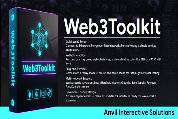 Web3Toolkit — Unity Web3 Toolkit (Local, Testnets & Mainnets)