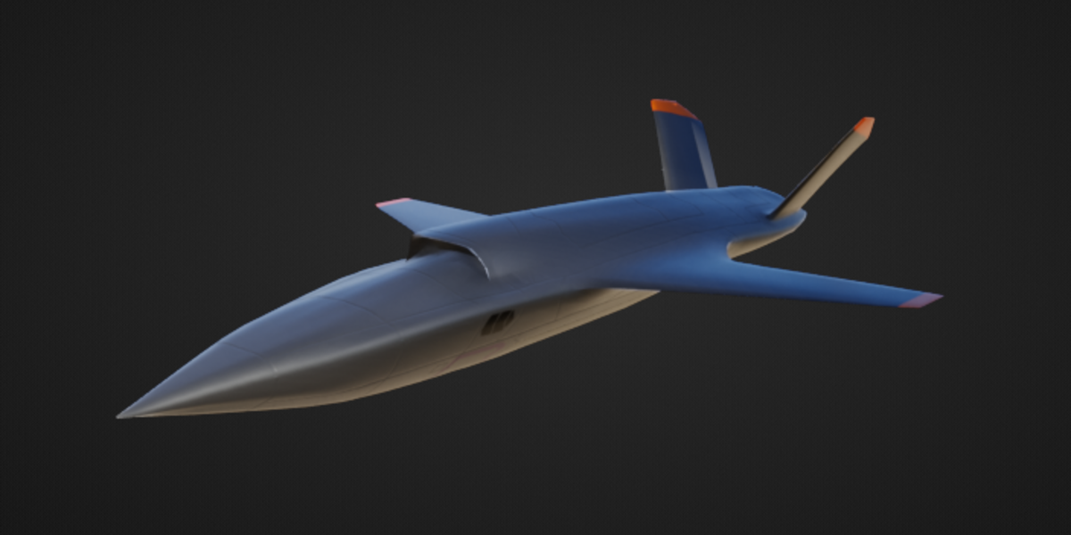 Xq-58 Valkyrie Drone 3D Model — Rigged Stealth Ucav